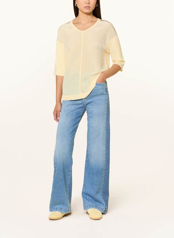 MARC CAIN Blouse met 3/4-mouwen 407 flan
