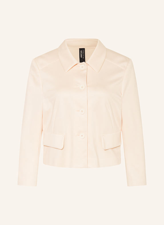 MARC CAIN Boxy jacket in jersey 153 Magnolia