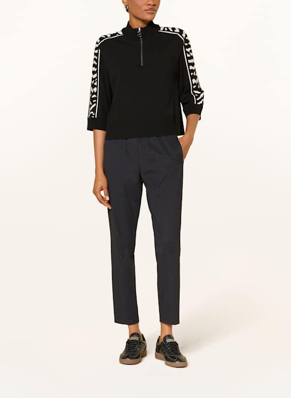 MARC CAIN Trui met 3/4-mouwen 900 BLACK