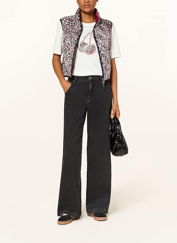 MARC CAIN Wide Leg Jeans WARRI SVART