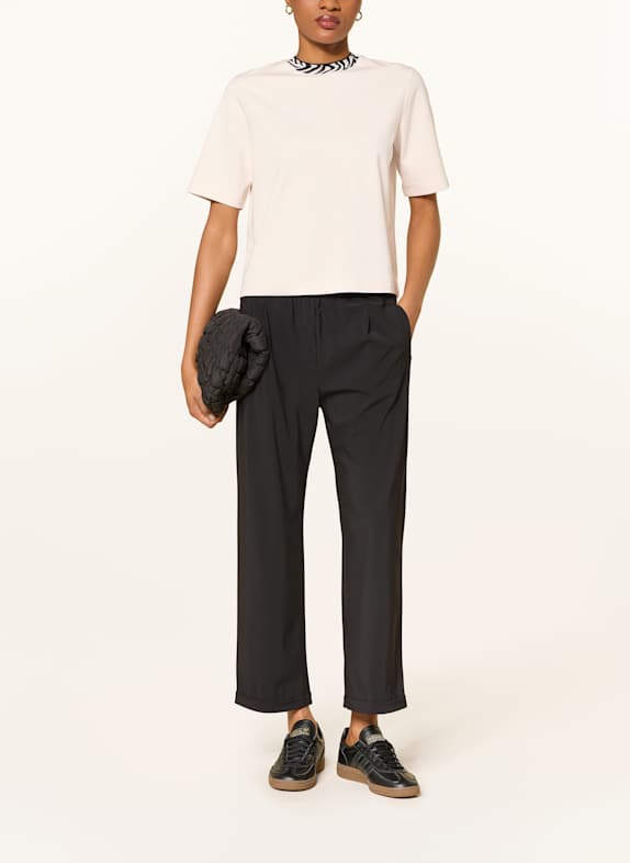 MARC CAIN T-shirt med smykkesten 153 Magnolia
