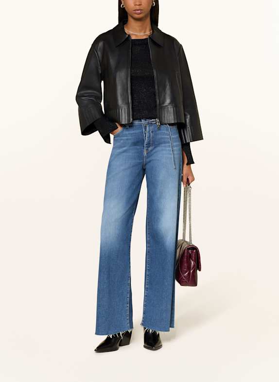 MARC CAIN Lederjacke 900 BLACK