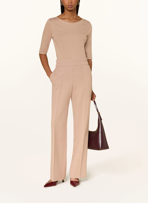 MARC CAIN Shirt mit 3/4-Arm 619 warm taupe new