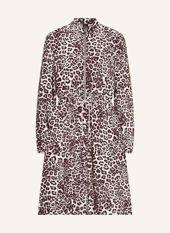 MARC CAIN Sukienka BIAŁY / CZARNY / BRĄZOWY