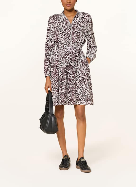 MARC CAIN Sukienka BIAŁY / CZARNY / BRĄZOWY