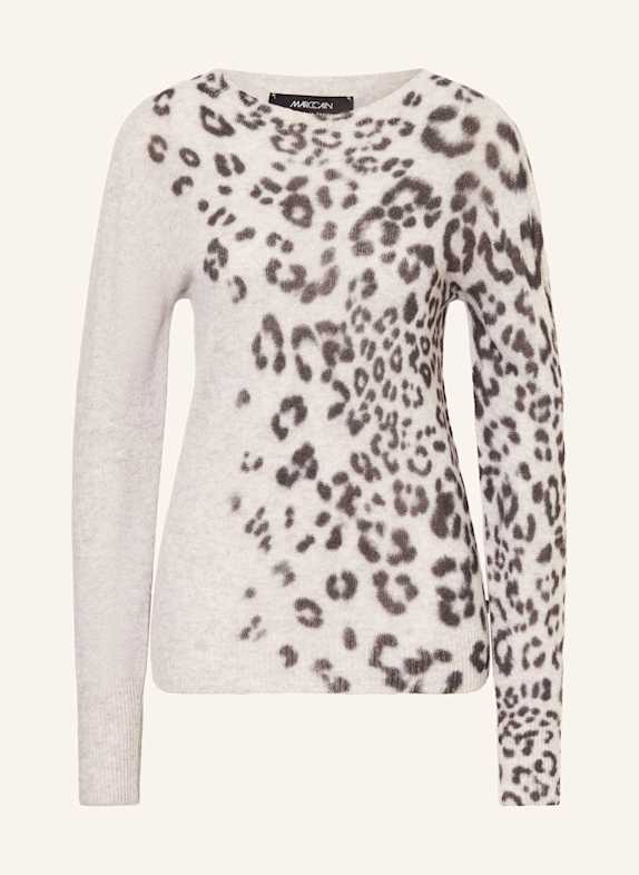 MARC CAIN Sweter SZARONIEBIESKI / CZARNY