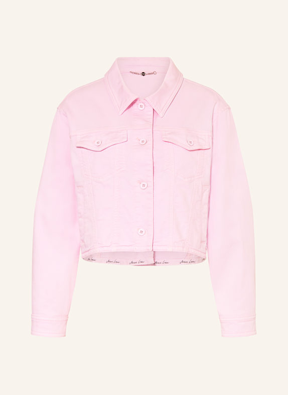 MARC CAIN Kurtka jeansowa 255 pink tulle