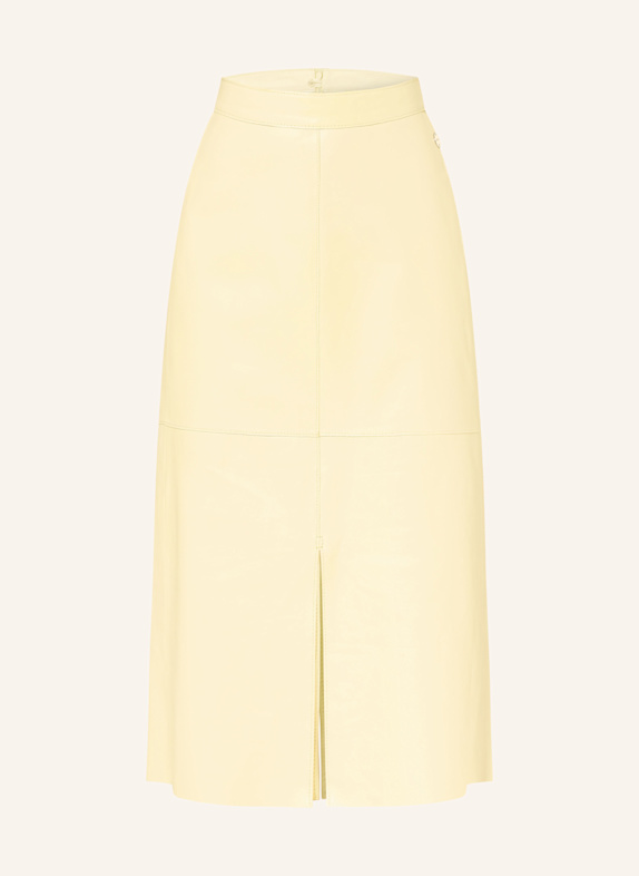 MARC CAIN Lederrock 404 deep limonella