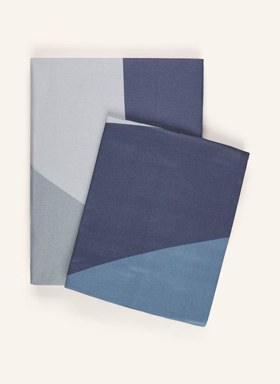 fleuresse Pościel BED ART SMALL SZARY / GRANATOWY / NIEBIESKI