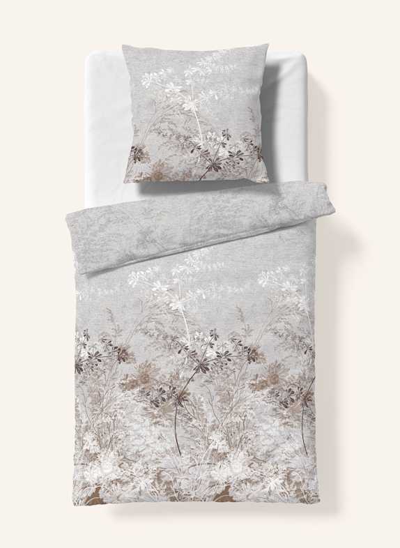 fleuresse Pościel BED ART S SZARY / BRĄZOWY