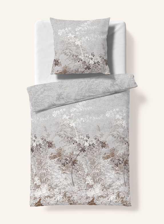 fleuresse Pościel BED ART SMALL SZARY / BRĄZOWY