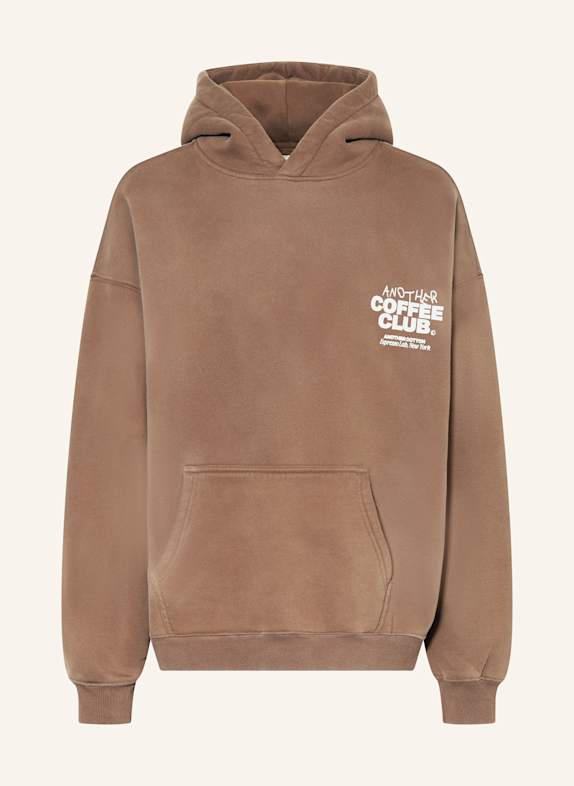 SUNDAY RUNNING CLUB sports bra Oversized hoodie LIGHT BROWN