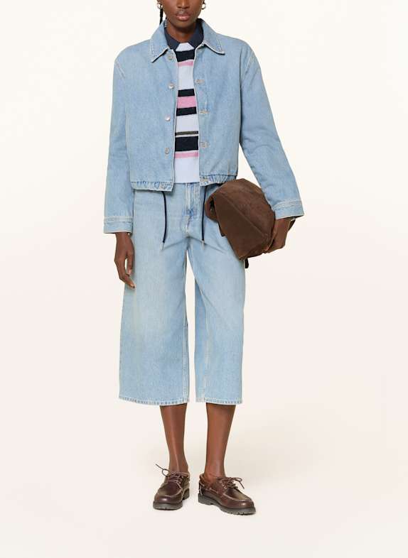SAMSØE  SAMSØE Veste en jean SANANA BLEU CLAIR