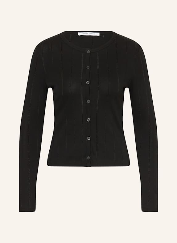 SAMSØE  SAMSØE Kardigan SAJUNES CZARNY