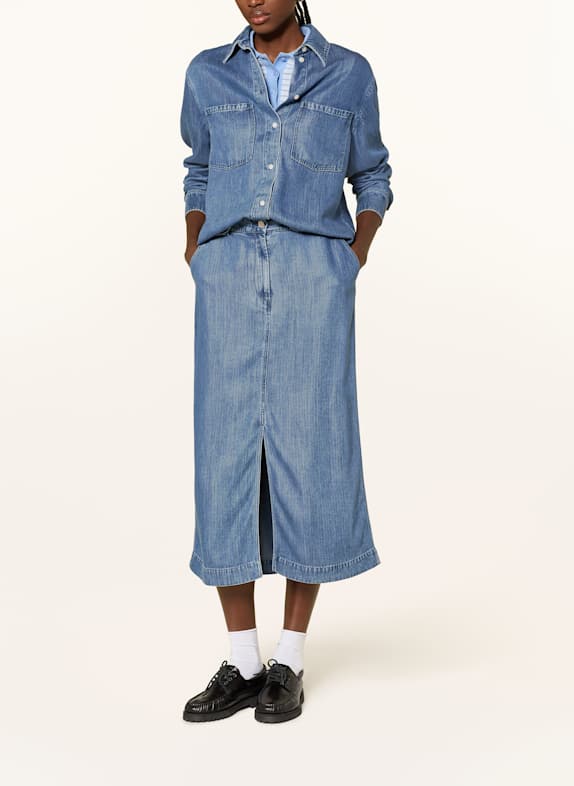 SAMSØE  SAMSØE Jeansrok SATOVES CLR002201 Medium denim blue