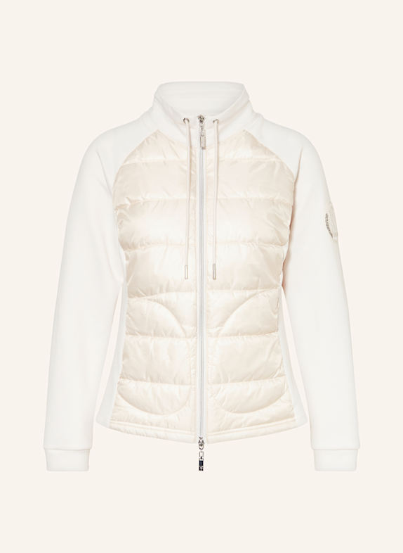 monari Steppjacke im Materialmix WEISS