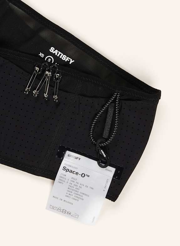 SATISFY Gürteltasche SPACE-O™ BELT SCHWARZ