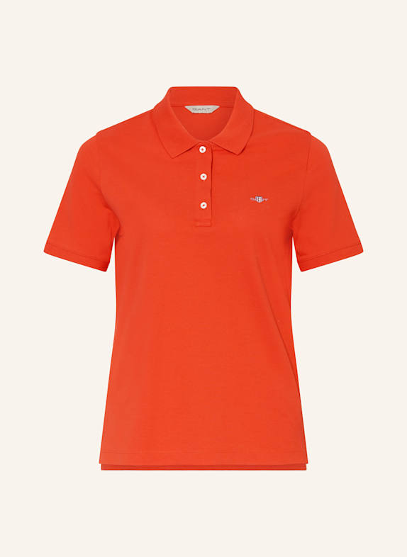 GANT Polo piqué ROUGE