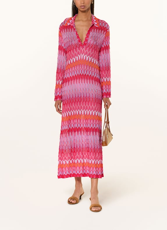 ANNA's robe ROSE FUCHSIA / BLEU CLAIR / ORANGE