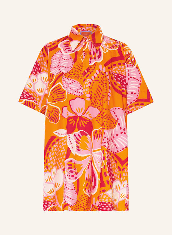 ANNA's Shirt dress ORANGE / PINK / RED