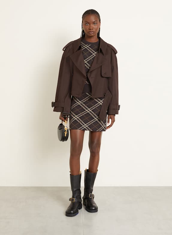 BURBERRY tröja MÖRKBRUN / BRUN / LJUSBRUN