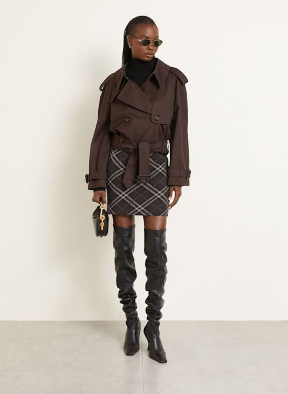BURBERRY Strickrock GINNY BRAUN / DUNKELBRAUN / HELLBRAUN