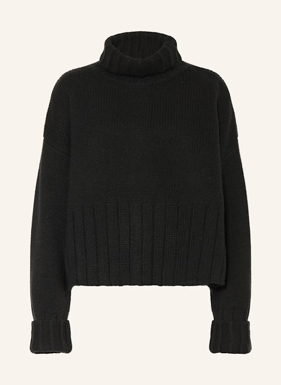 black palms Pullover SUMY aus Merinowolle SCHWARZ