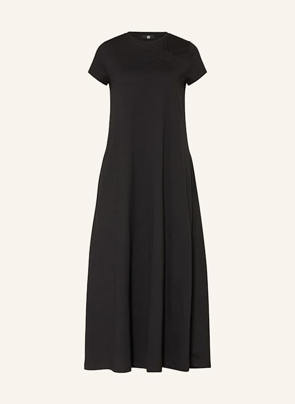 RIANI Jersey dress with cutouts BLACK