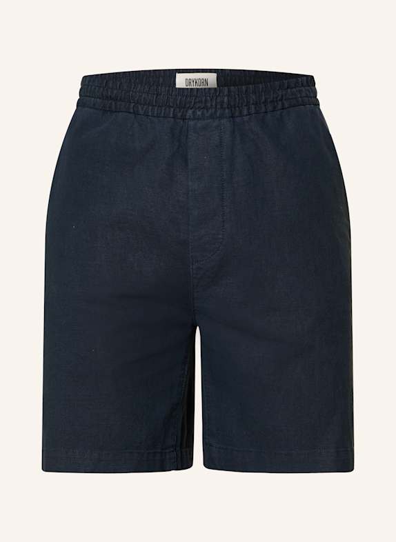 DRYKORN Shorts SAYO mit Leinen DUNKELBLAU