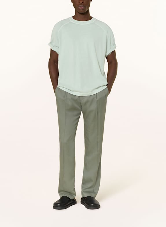 DRYKORN T-shirt MAVIAN LYSEGRØN