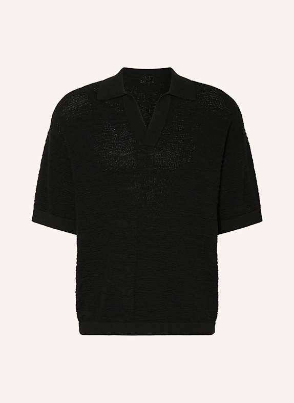 DRYKORN Strickshirt LAURENZZO SCHWARZ