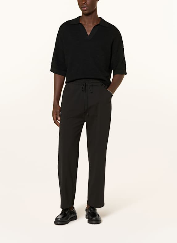 DRYKORN Tricou tricotat LAURENZZO NEGRU