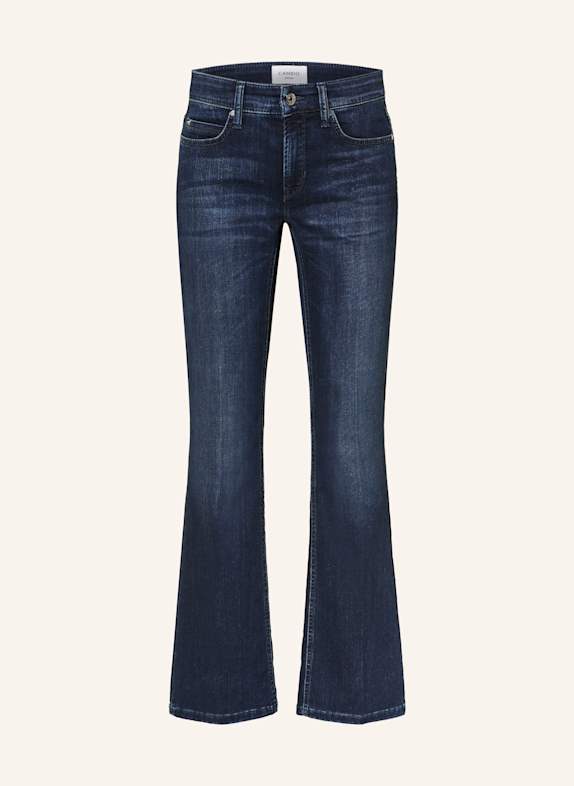 CAMBIO Flared Jeans PARIS 5060 soft cozy blue