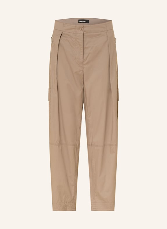 CAMBIO Pantalon cargo BLOSSOM TAUPE