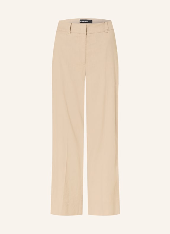 CAMBIO Culotte CARA mit Leinen BEIGE