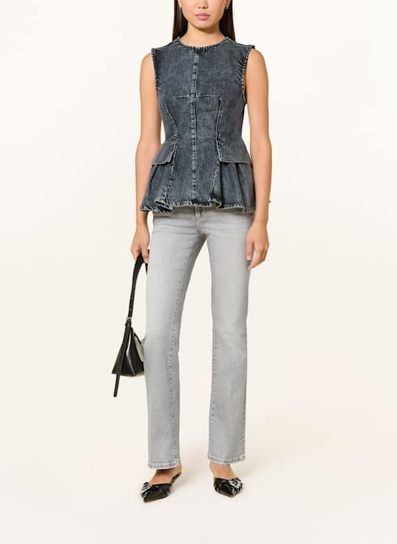 CAMBIO Flared jeans PARIS 5282 contrast bleached