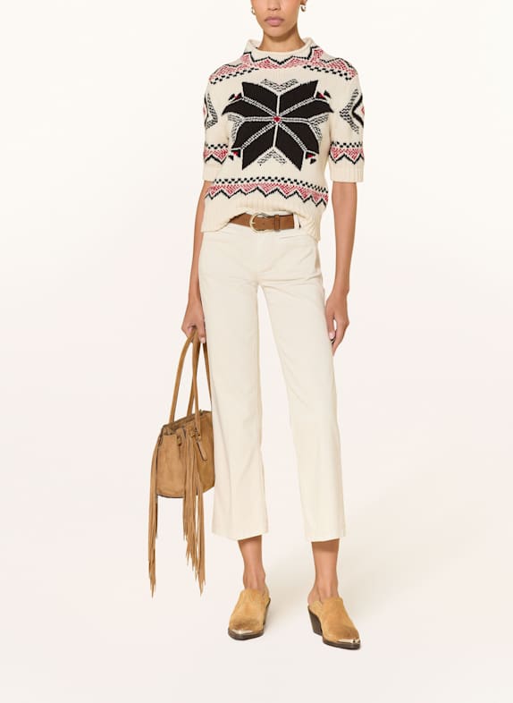 CAMBIO Cropped jeans TESS ECRU