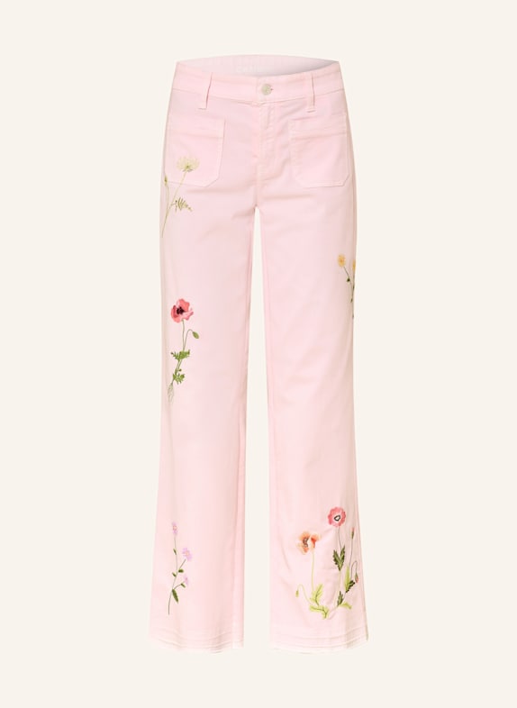 CAMBIO Jean évasé TESS ROSE CLAIR