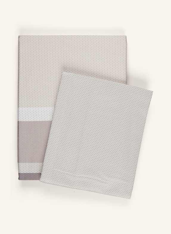 fleuresse Pościel MILANO D JASNOCZARY / SZAROBRĄZOWY / CZIEMNOSZARY