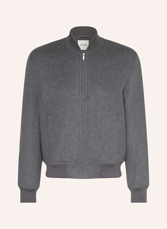 COS Bomber jacket DARK GRAY