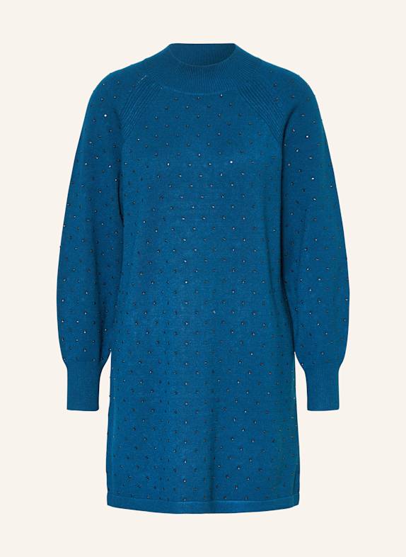 Phase Eight Strickkleid TALA mit Schmucksteinen PETROL