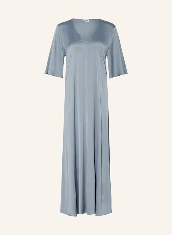 DRYKORN Satinkleid TIVONA HELLBLAU