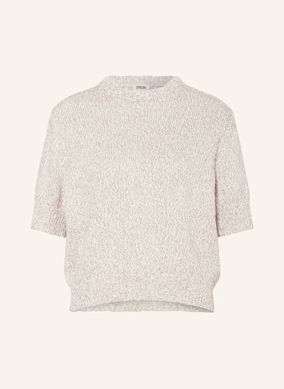 DRYKORN Úpletové tričko SANIDY REŽNÁ / BÉŽOVÁ