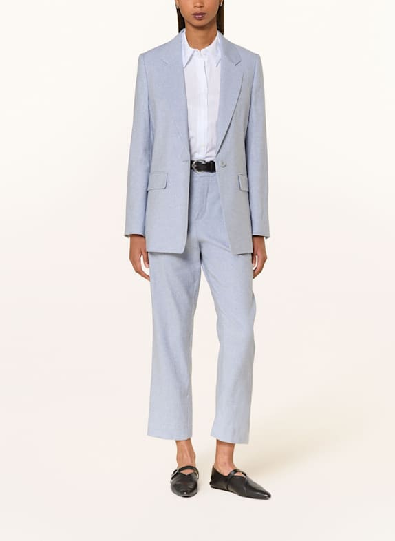 DRYKORN Blazer GLENDALE met linnen BLAUWGRIJS
