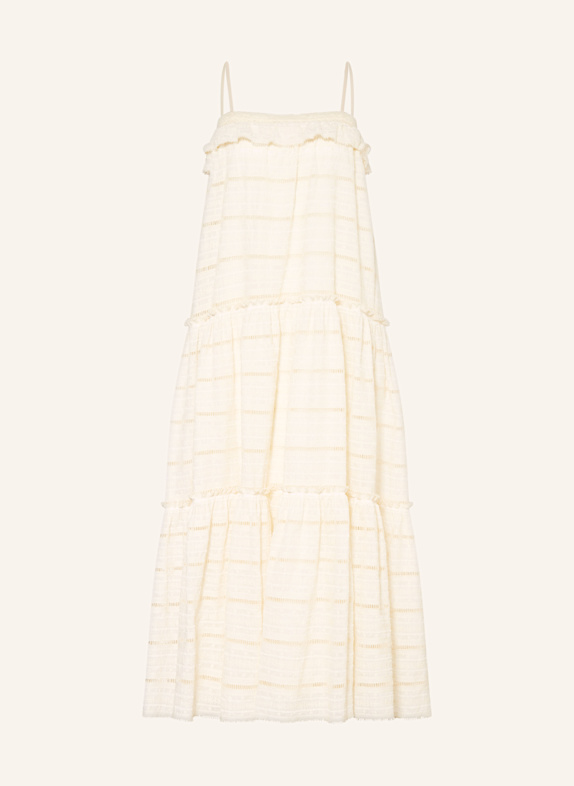 DRYKORN Jurk NIVELA met kant ECRU