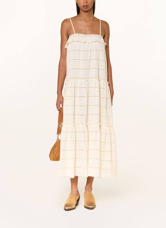 DRYKORN Kleid NIVELA mit Spitze ECRU