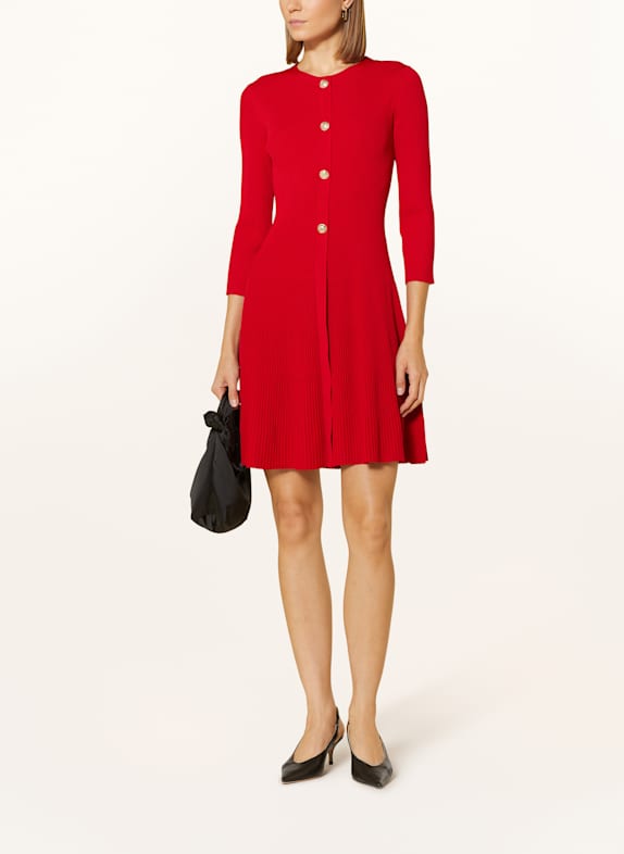 Phase Eight Strickkleid RACHEL mit 3/4-Arm ROT