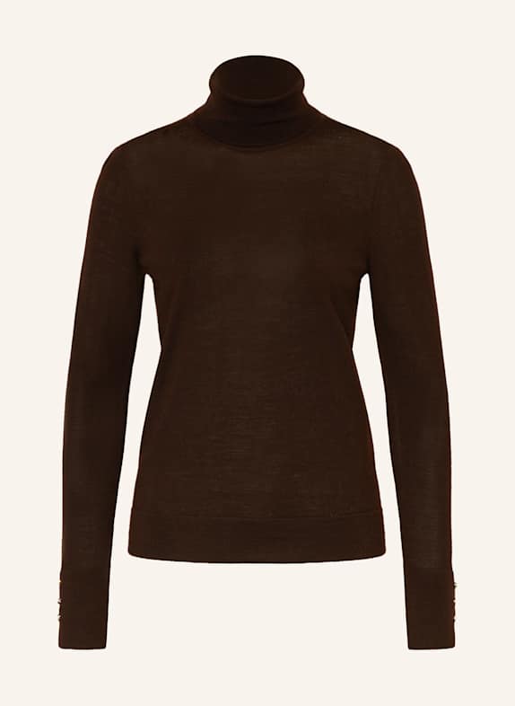 HOBBS Rollkragenpullover LARA DUNKELBRAUN