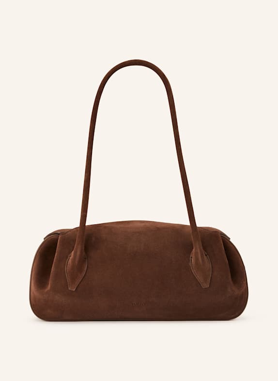 YUZEFI Schultertasche OYSTER DUNKELBRAUN