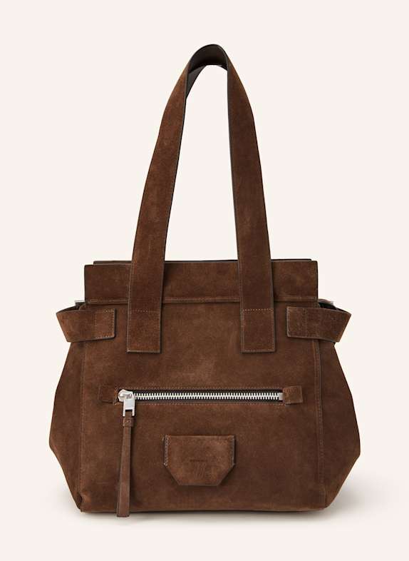 ALLSAINTS Handtasche DUNKELBRAUN